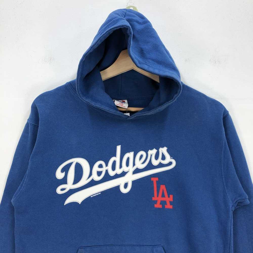 Los Angeles Dodgers × Vintage LA Dodgers Hoodie S… - image 3