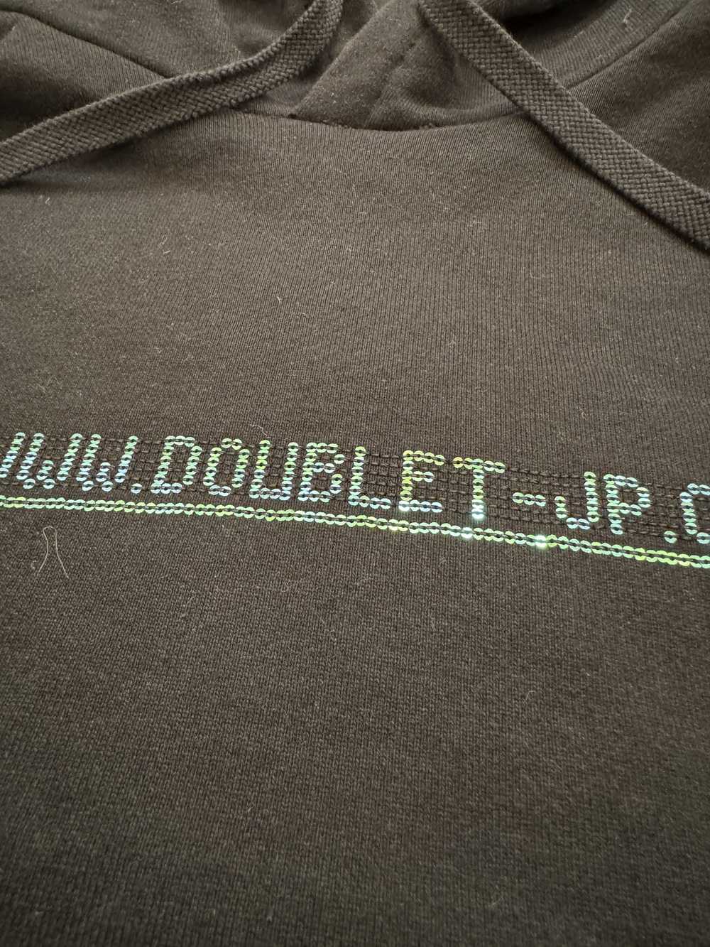 Doublet Doublet 404 Error Sequin Hoodie - image 5