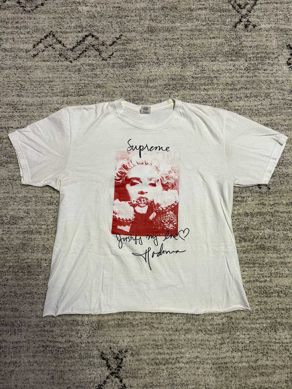 Streetwear × Supreme × Vintage Supreme Madonna Tee - image 1