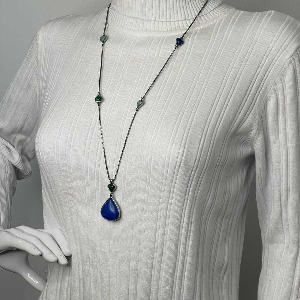 Lucky Brand Silver Tone Necklace costume jewelry … - image 10