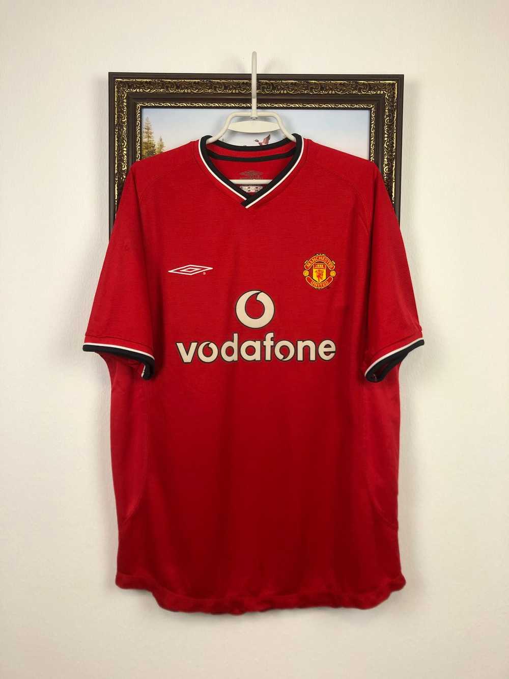 Soccer Jersey × Sportswear × Vintage Manchester U… - image 1