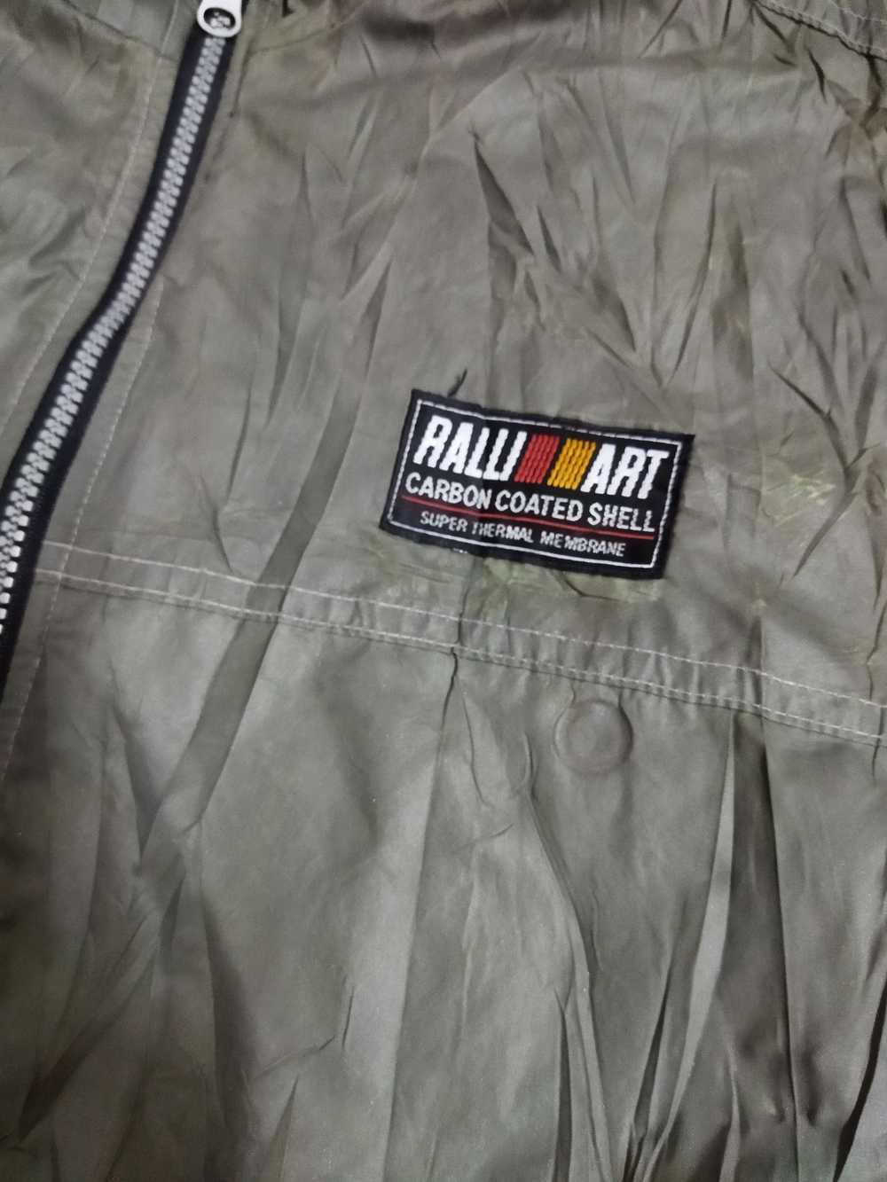 Racing Vintage Ralli Art Bomber Jacket - image 2