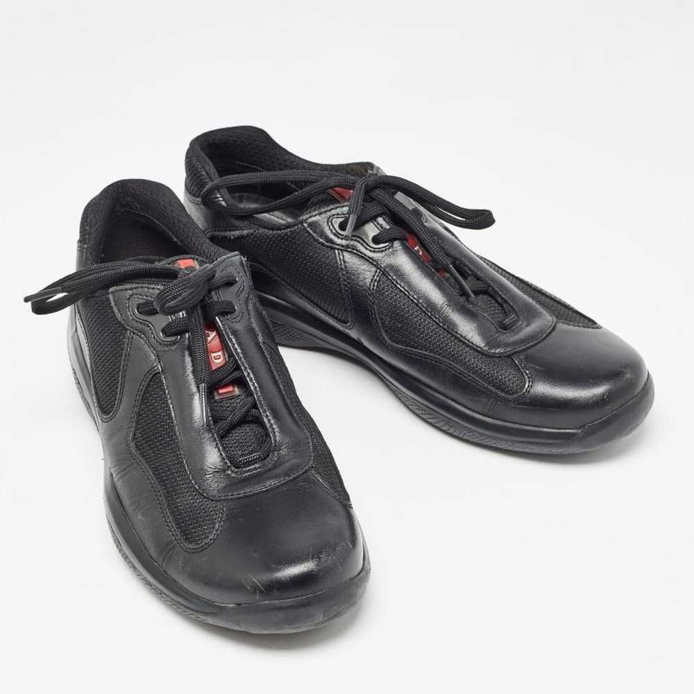Prada Leather trainers - image 3
