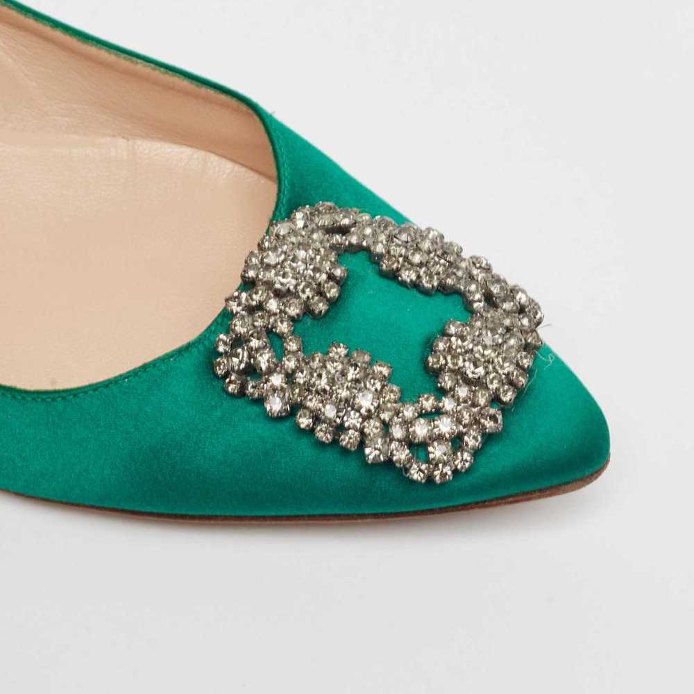 Manolo Blahnik Cloth flats - image 6