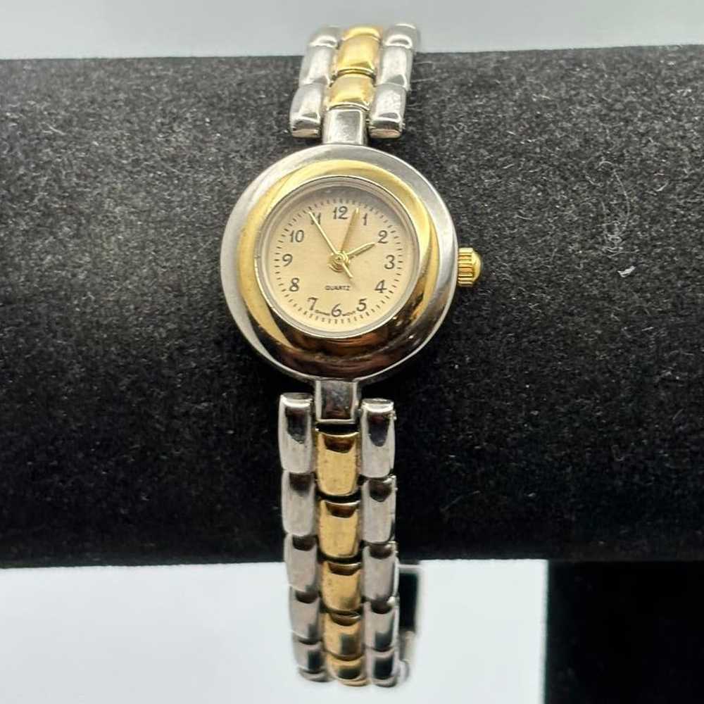 Vintage gold & silver watch - image 1