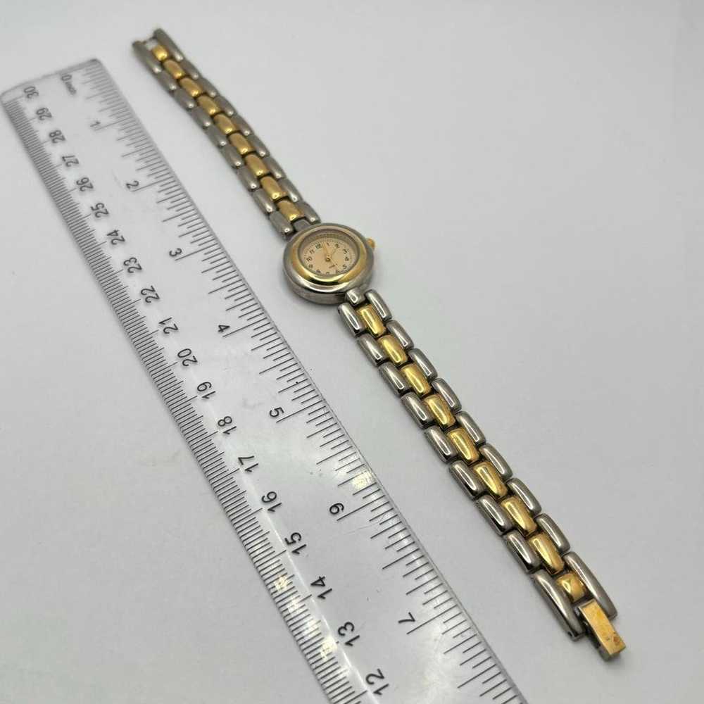 Vintage gold & silver watch - image 4