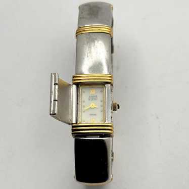 Vintage Silver & Gold Anne Klein Watch