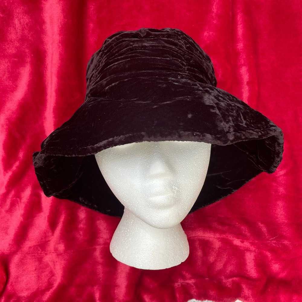 Vintage Velvet hat - image 2