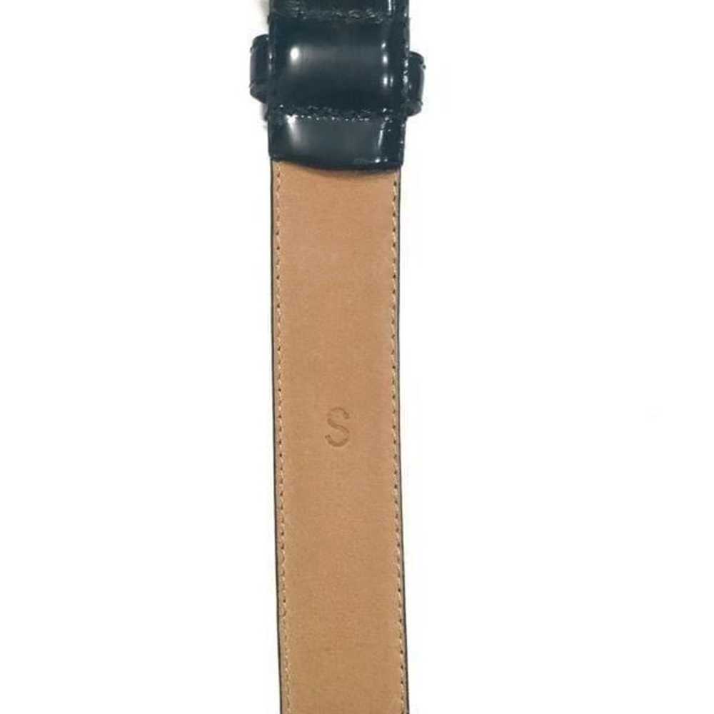 Vintage WCM New York Leather Belt with Tortoise S… - image 6