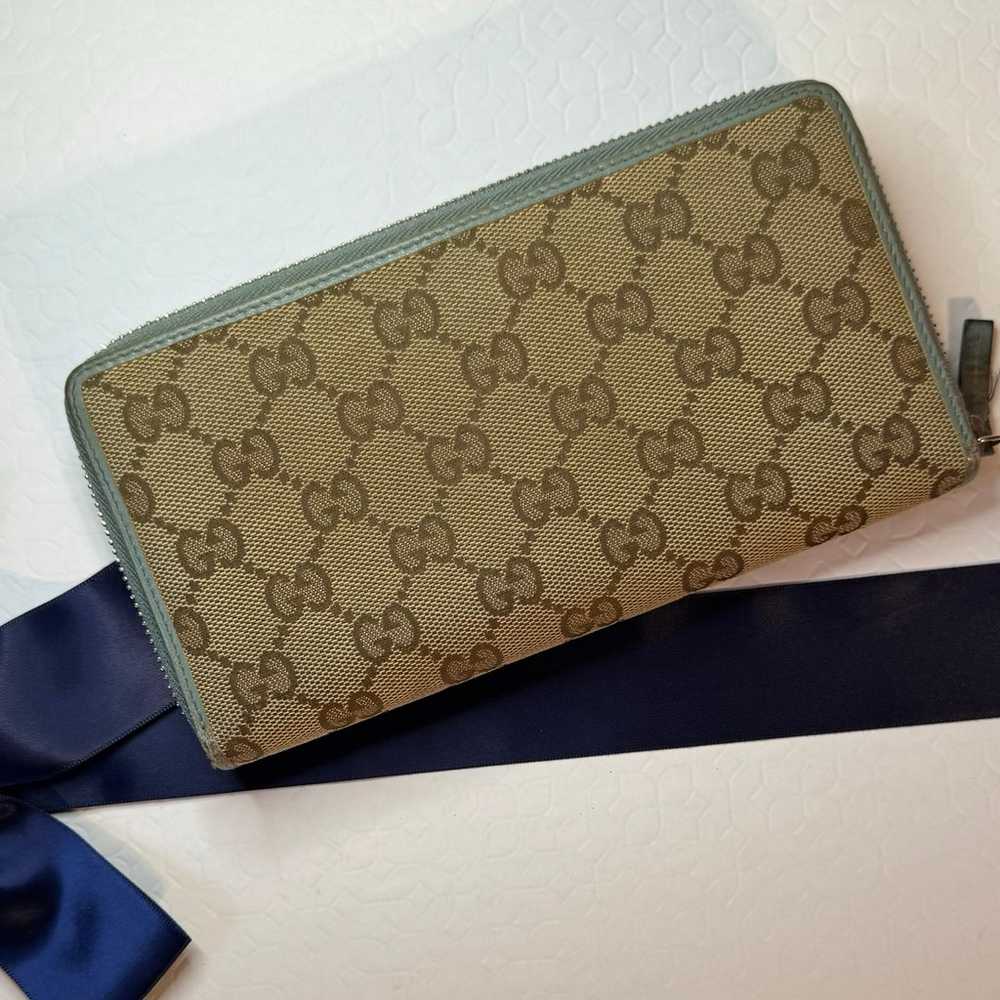 Gucci Guccissima Mayfair GG LONG wallet with baby… - image 2