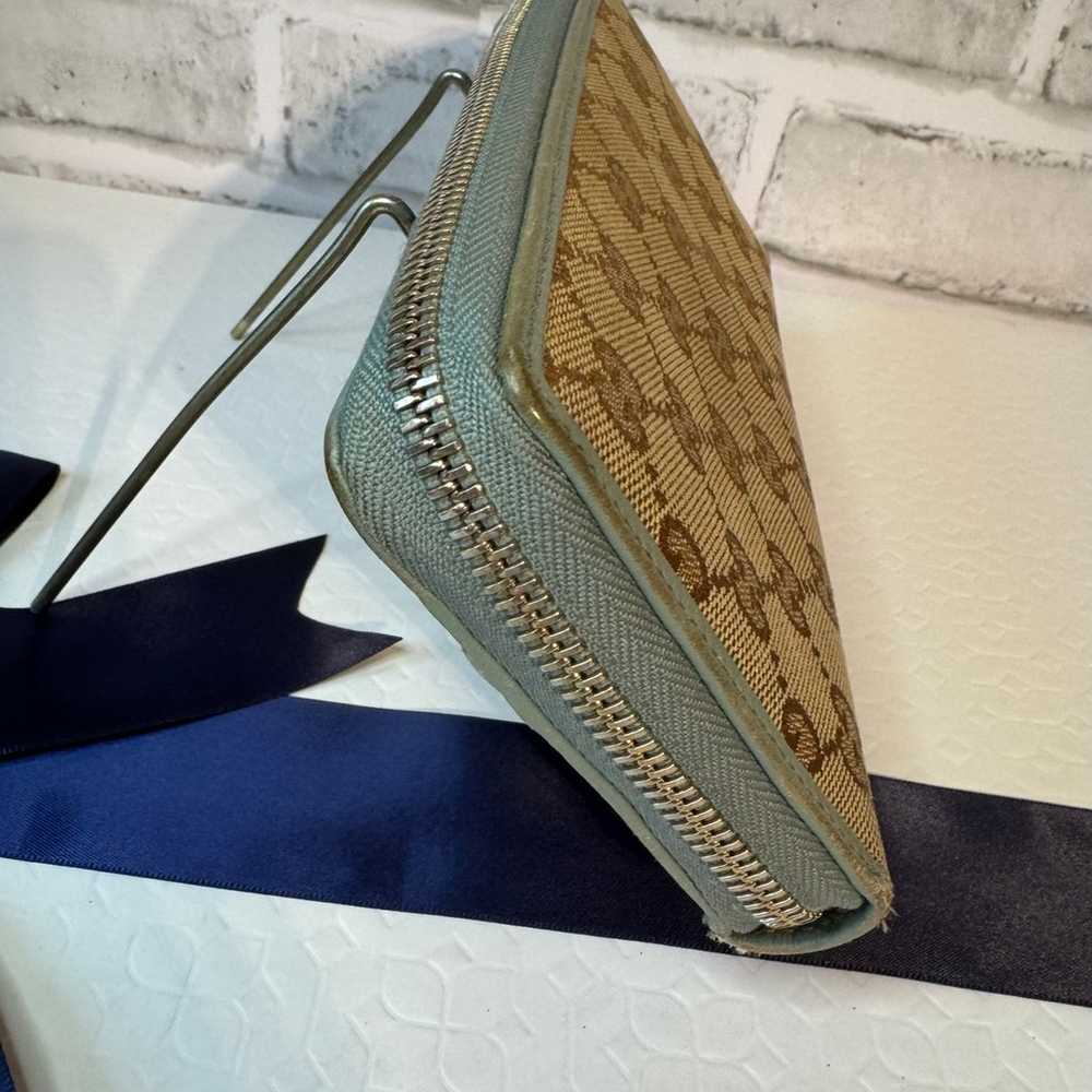 Gucci Guccissima Mayfair GG LONG wallet with baby… - image 5