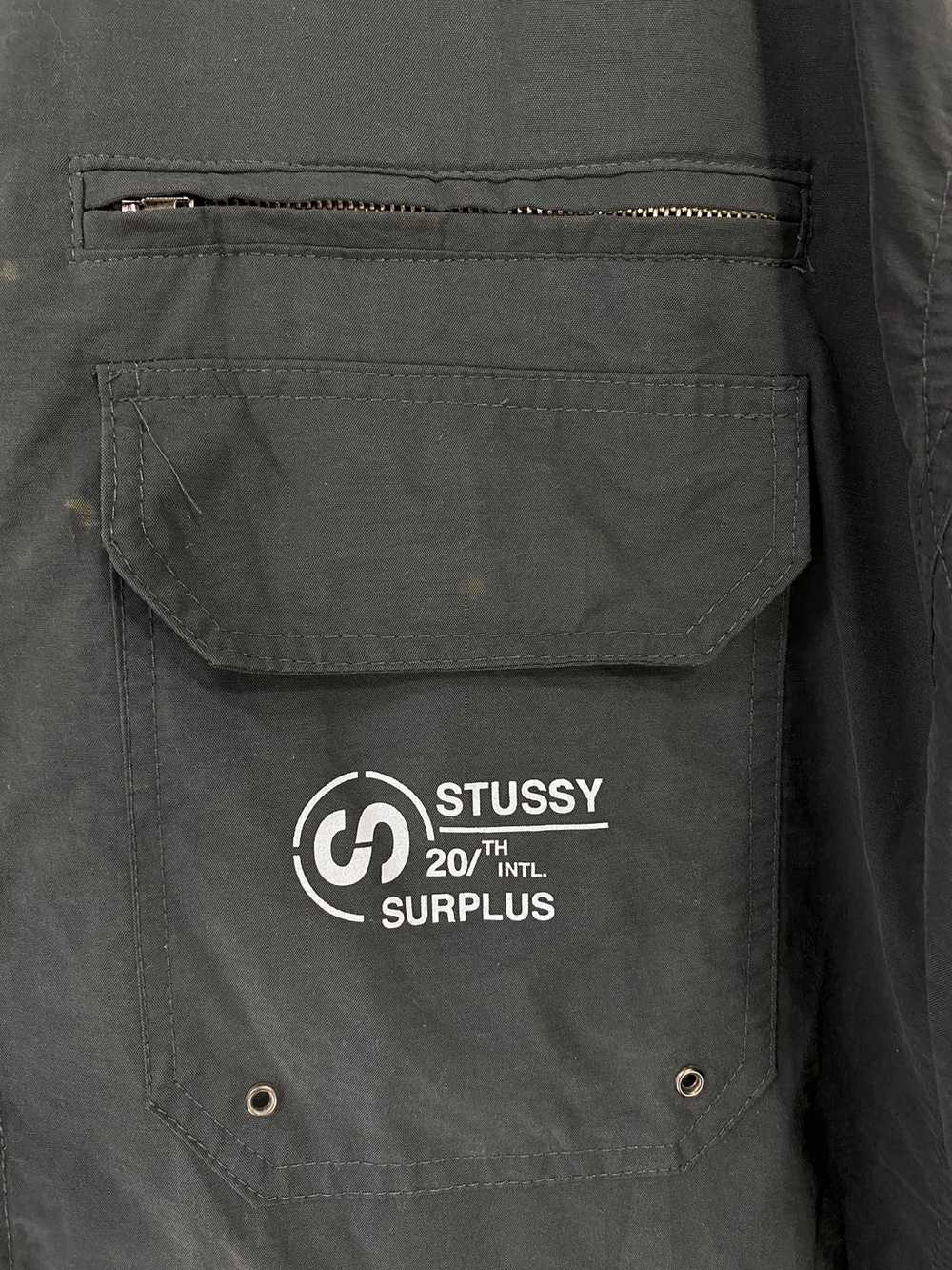 Stüssy Vintage Stussy Surplus Button Up Jacket De… - image 4