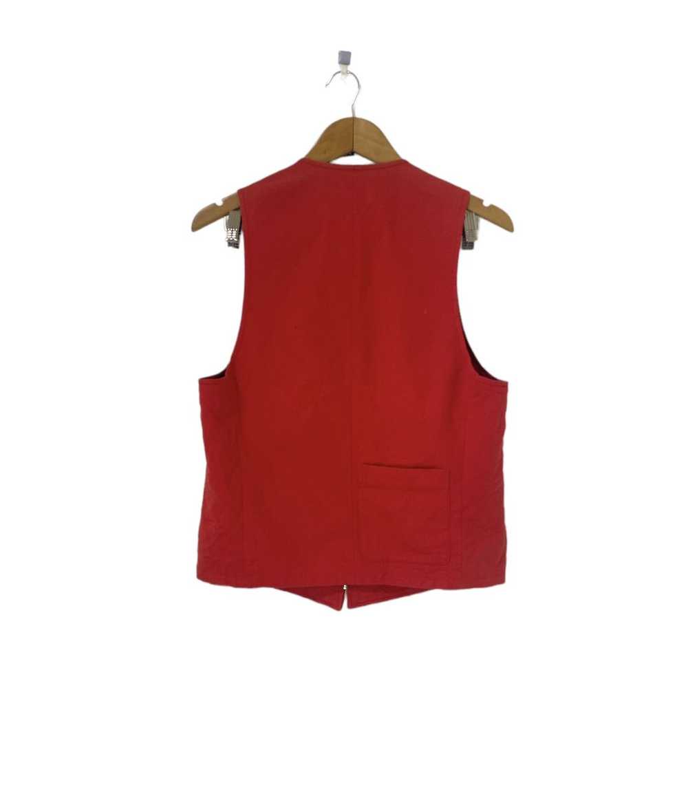 Dries Van Noten Zipper Vest Back Pocket Design - image 2