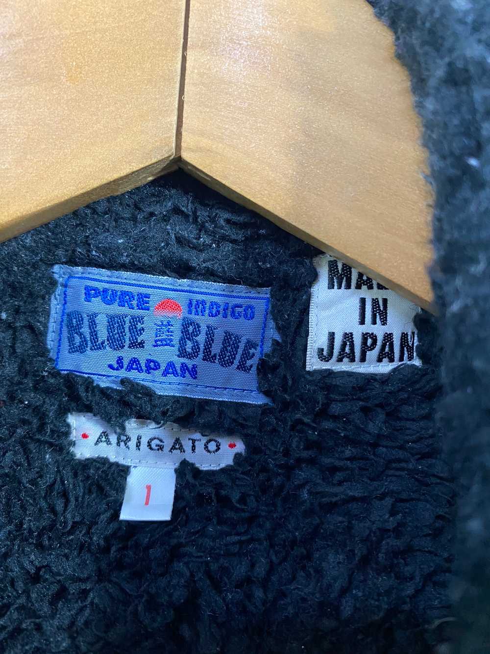 Blue Blue Japan Pure Indigo Arigato Fleece Jacket… - image 3
