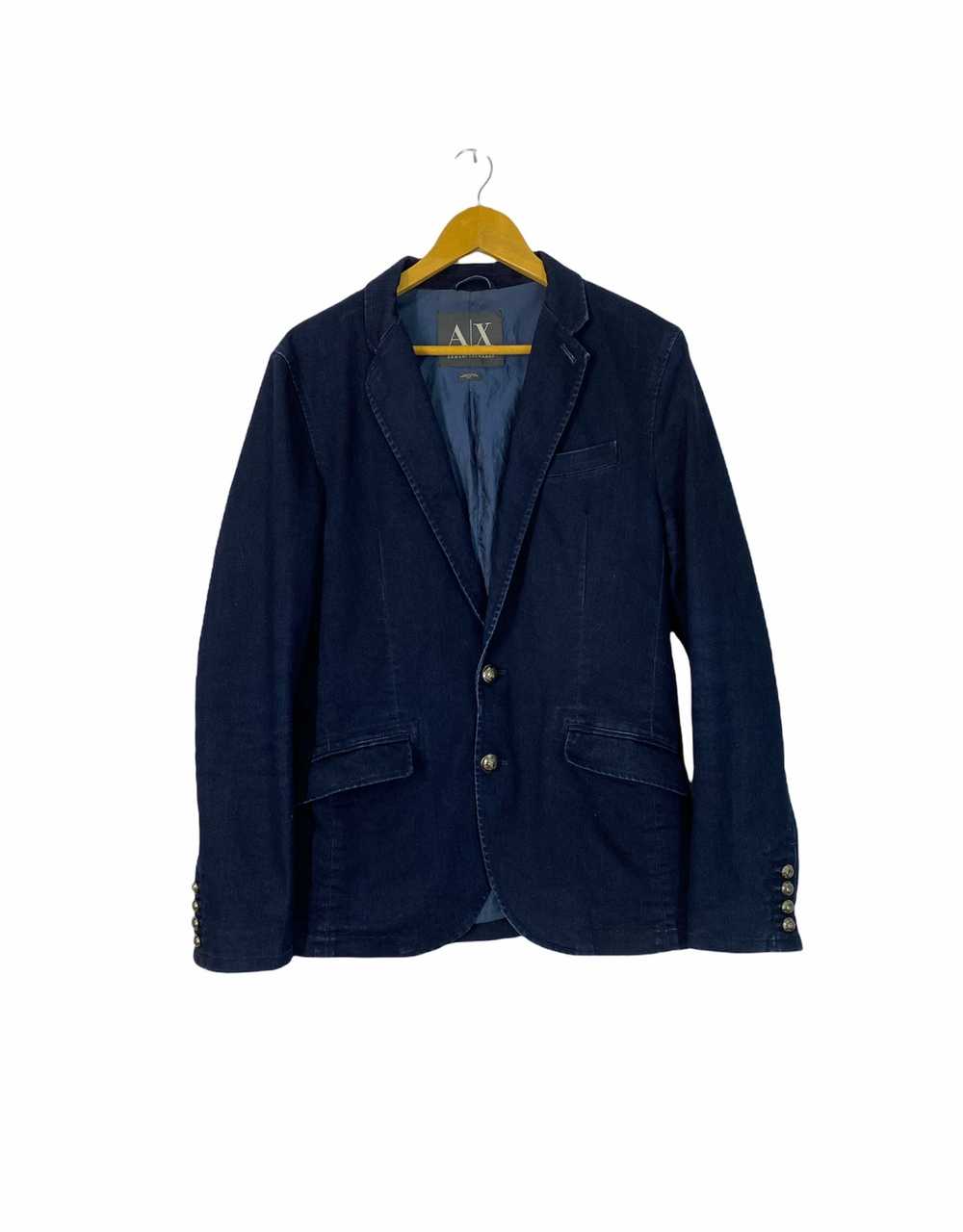 Indigo - Armani Exchange Suit Jacket Indigo Desig… - image 1