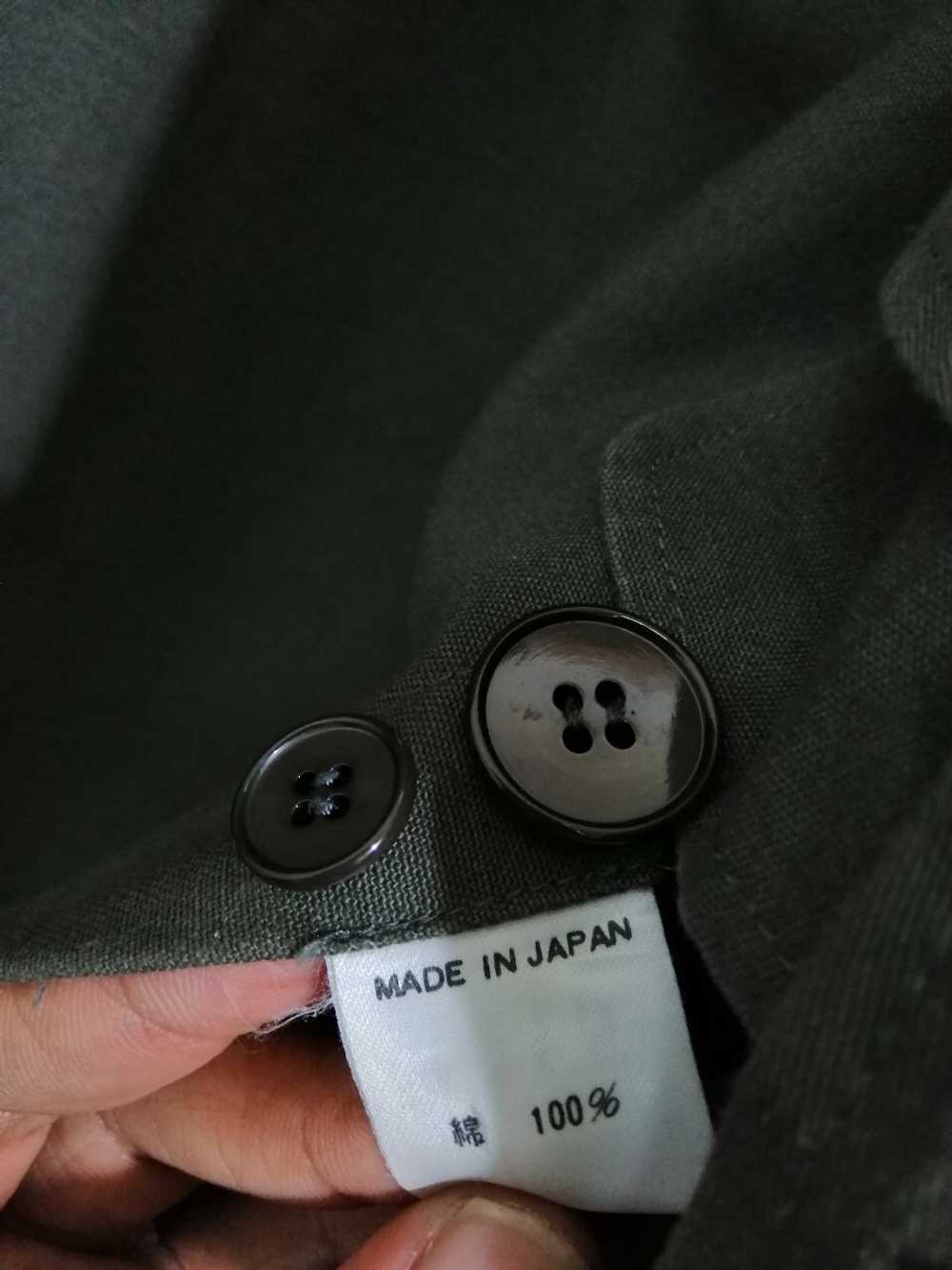 Yohji Yamamoto Light Jacket / Coat Green Army Des… - image 6