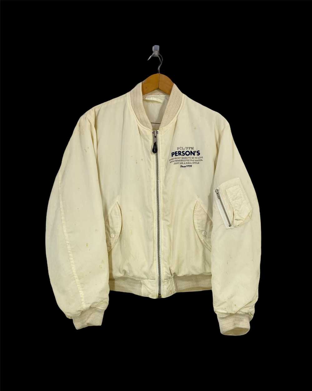 Bomber Jacket - Vintage Person’s Ma-1 Bomber Jack… - image 2