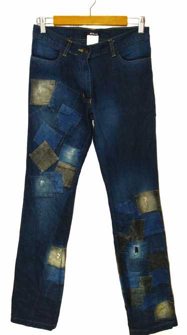 Distressed Denim - Junya Watanabe style woman pat… - image 1