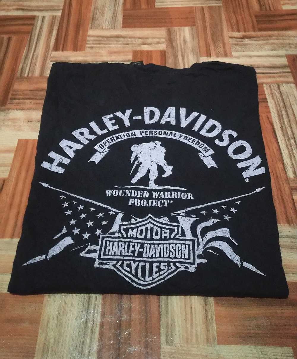 Vintage - Vtg Harley Davidson Wounded Warrior Pro… - image 1