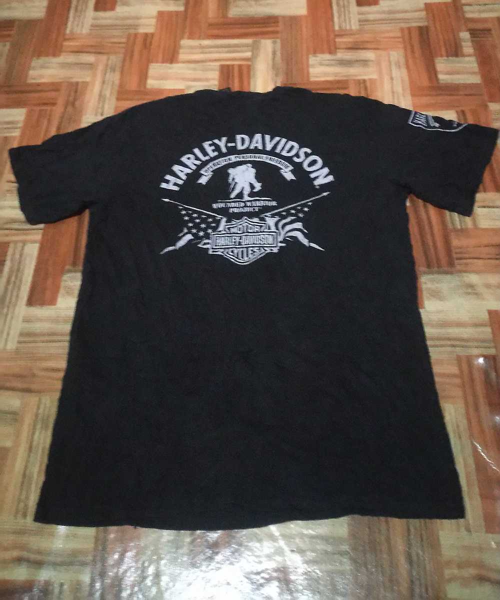 Vintage - Vtg Harley Davidson Wounded Warrior Pro… - image 3