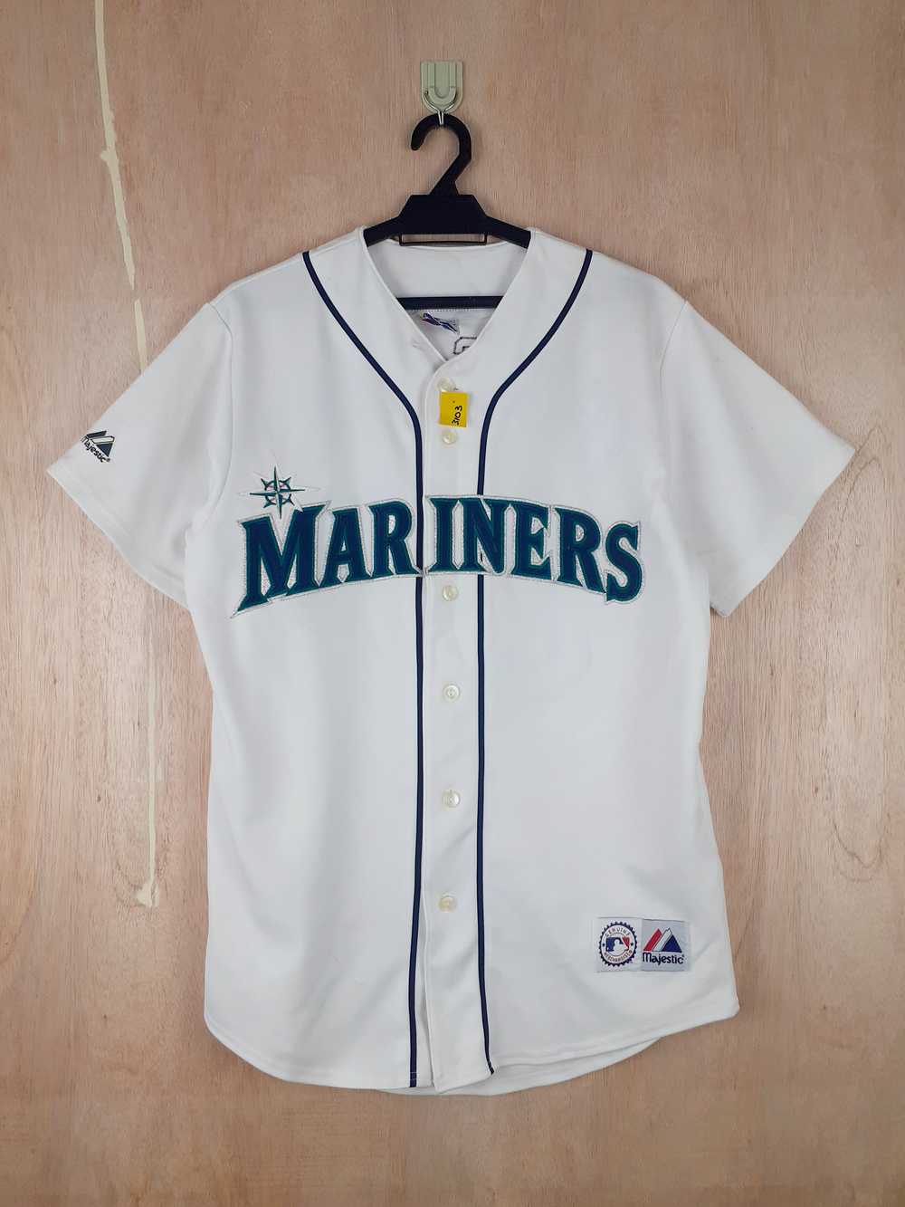 Majestic - Majestic (Mariners) white jersey #3103 - image 1