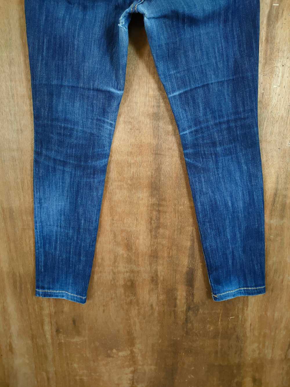 Vivienne Westwood blue distressed denim pants #46… - image 12
