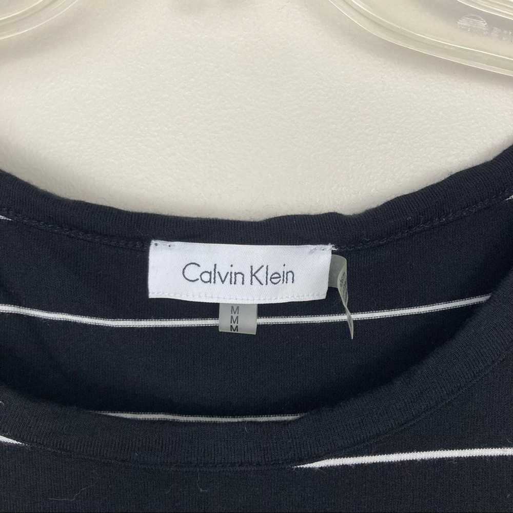 Calvin Klein Calvin Klein Black and White Striped… - image 3