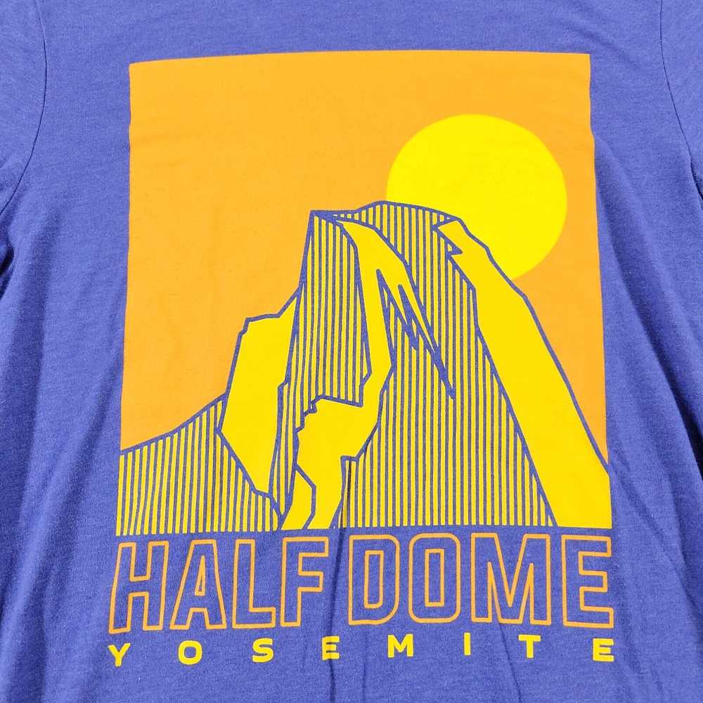 Vintage Half Dome Yosemite Shirt Men Small Blue G… - image 2