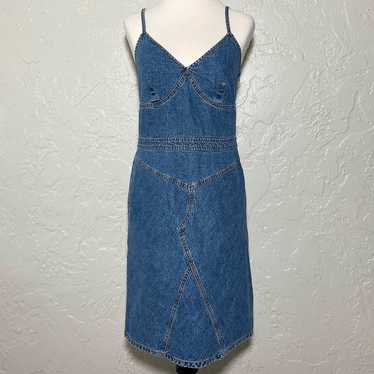 Vintage Tommy Hilfiger sz 8 Denim Dress - image 1
