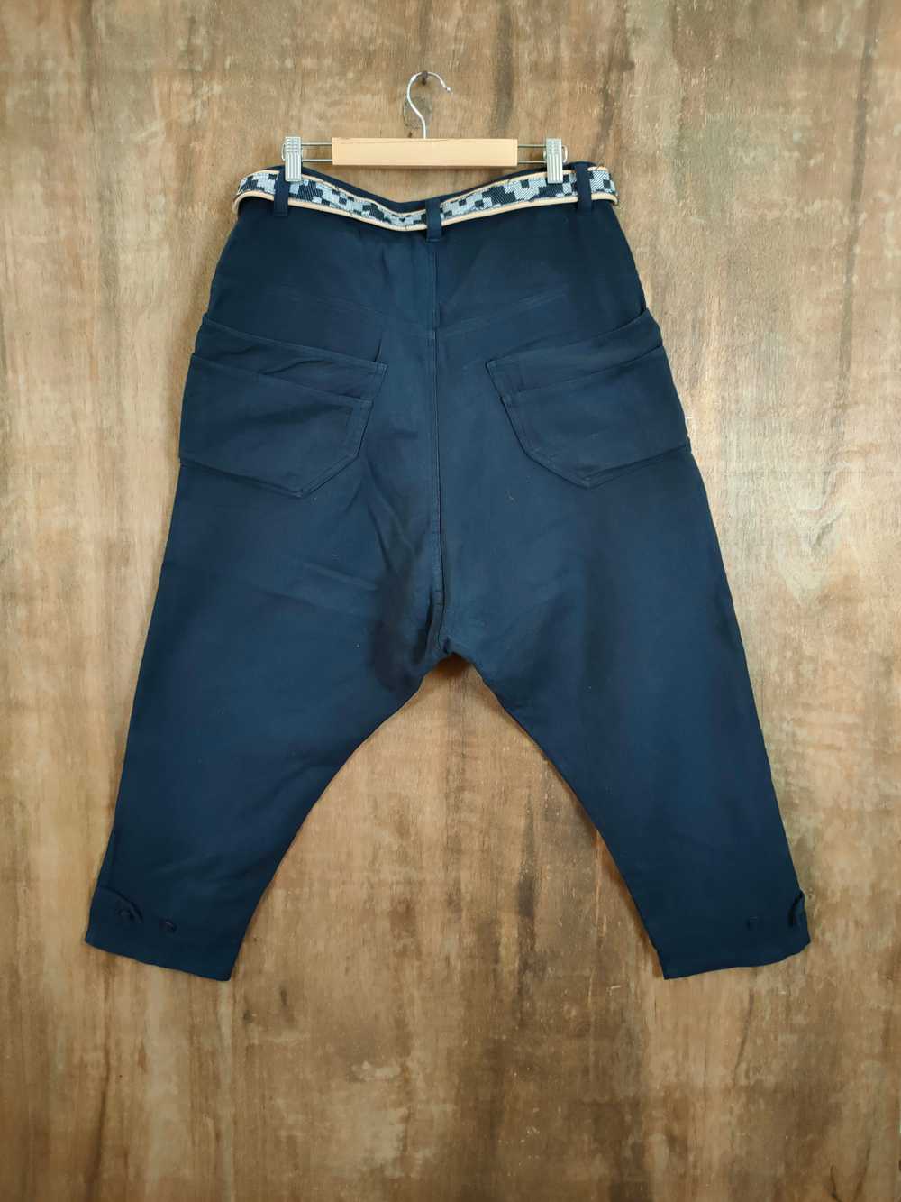 Japanese Brand - Amina cropped baggy vintage japa… - image 7