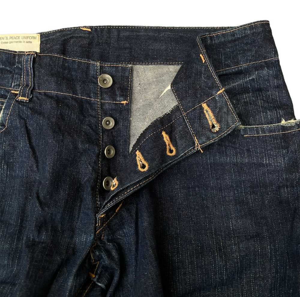 Vintage - John Bull Denim Cargo Military Pants - image 3
