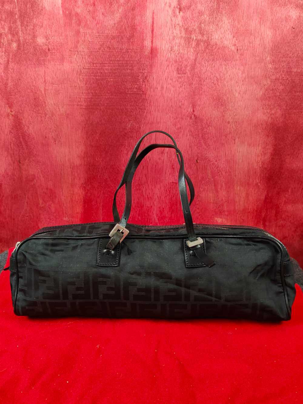 Fendi Barrel tote monogram Bag #SB012 - image 9