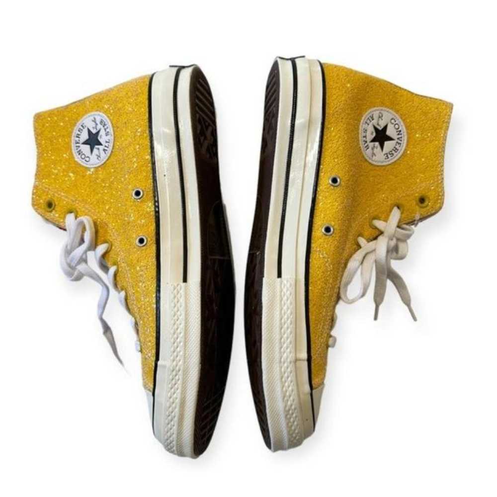 Converse x J.w Anderson Glitter high trainers - image 5