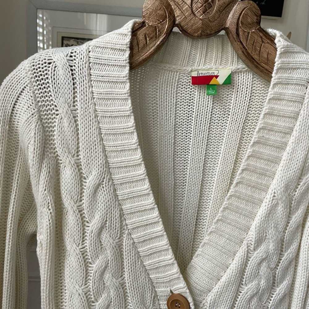 Other Fervour ModCloth Fisherman Cardigan Sweater… - image 2