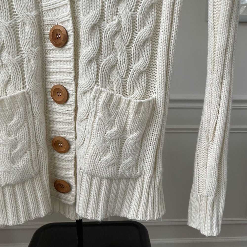 Other Fervour ModCloth Fisherman Cardigan Sweater… - image 3