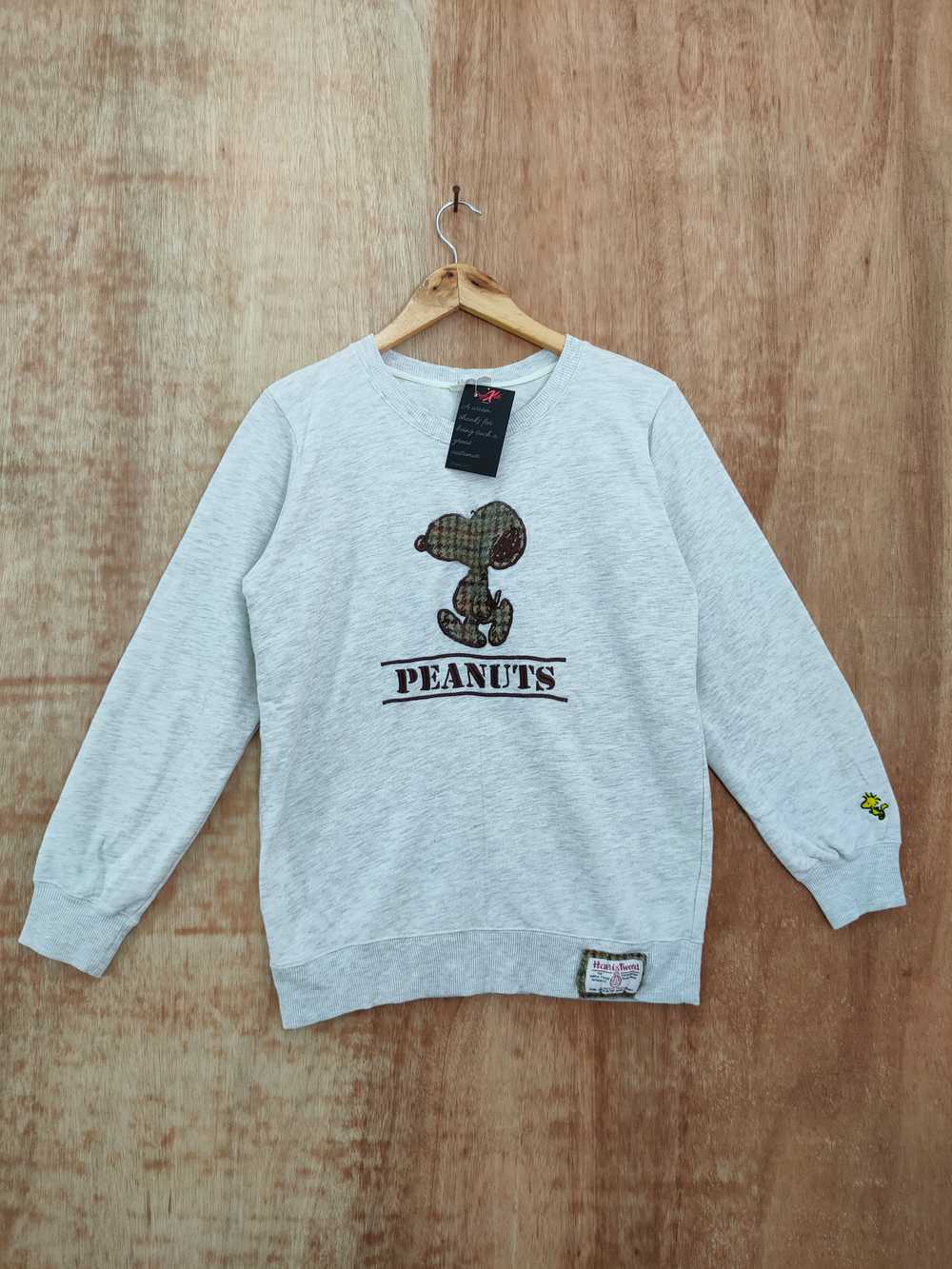 Harris Tweed - Peanuts Snoopy X Harris Tweed swea… - image 1