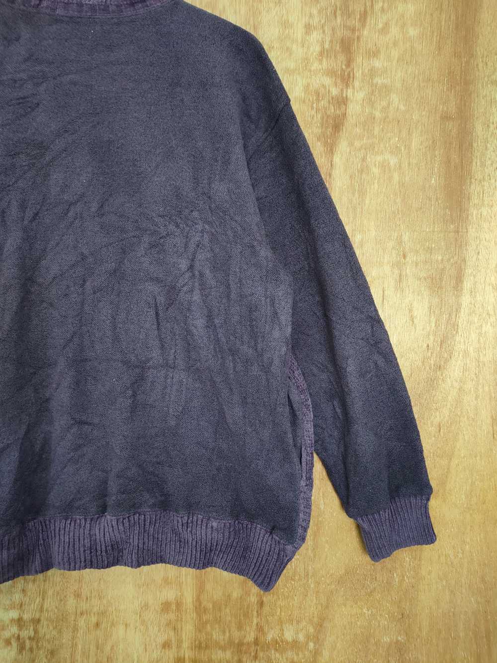 Vintage - Shot Arrow art purple sweatshirt knitwe… - image 9