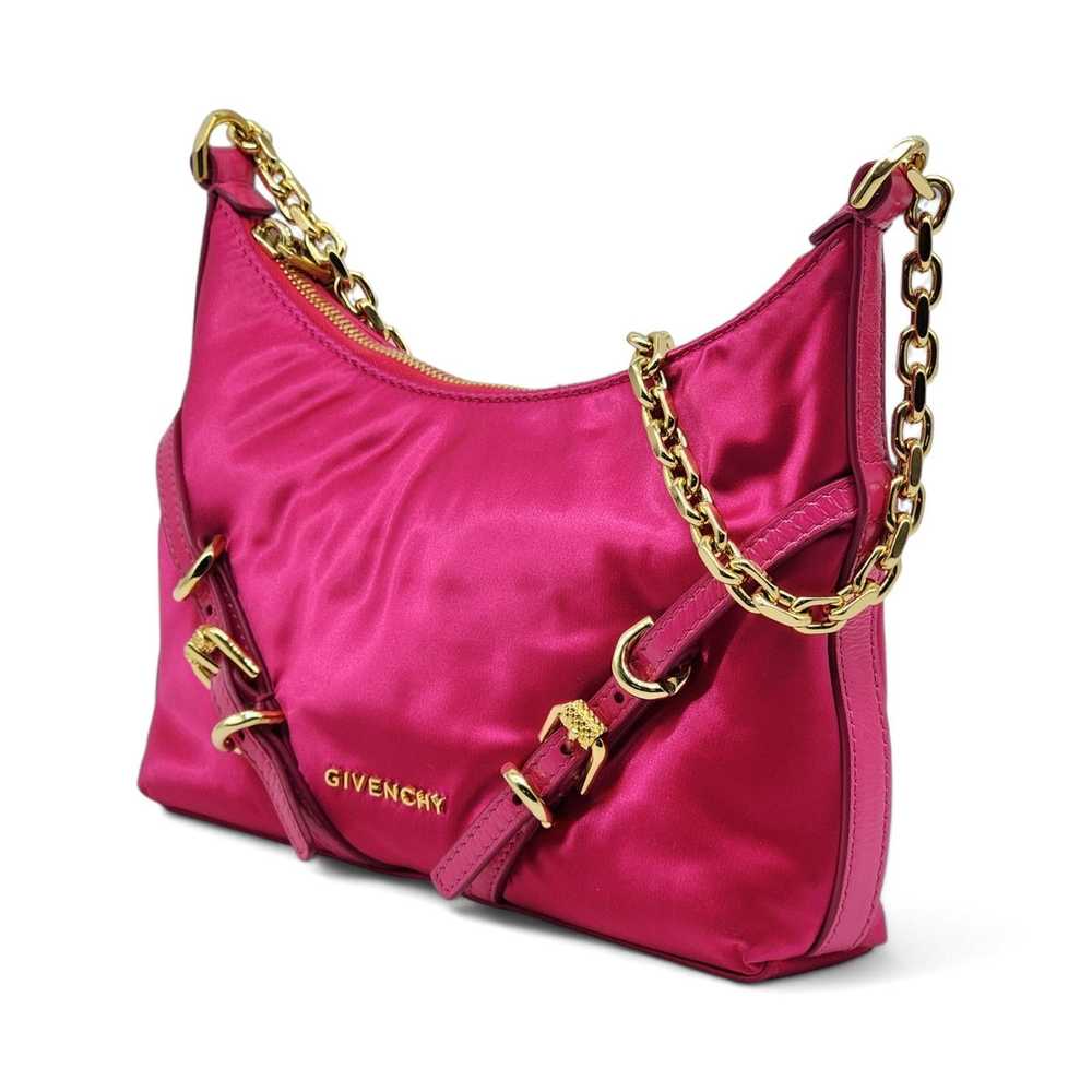 Givenchy "Voyou Party" Shoulder Bag in Neon Pink … - image 2