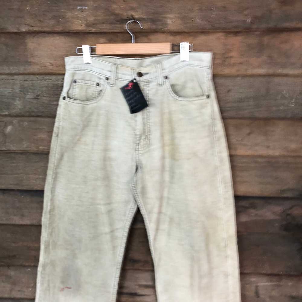 Vintage - Levis Grey Corduroy vintage Pants #4653 - image 2