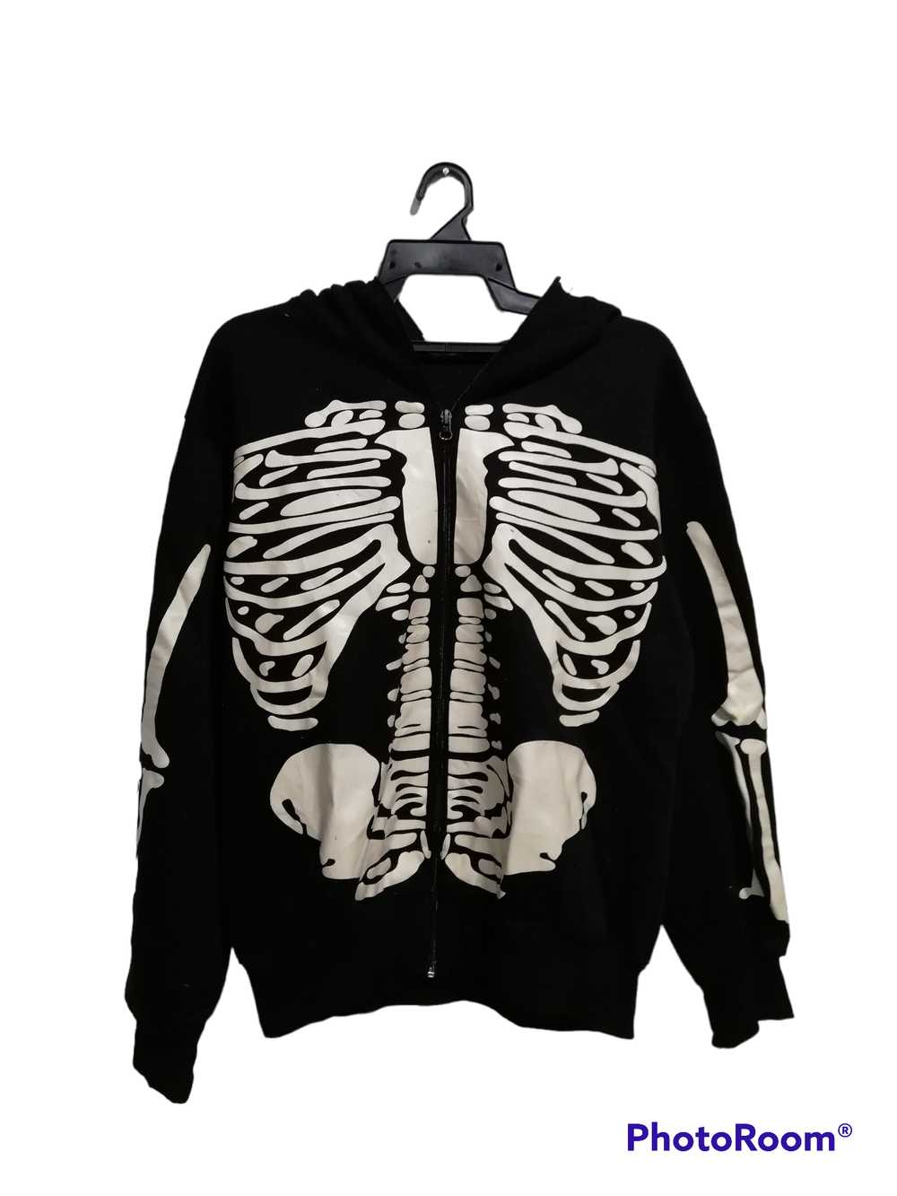 Japanese Brand - VINTAGE FULL Print Skull /Bone H… - image 3