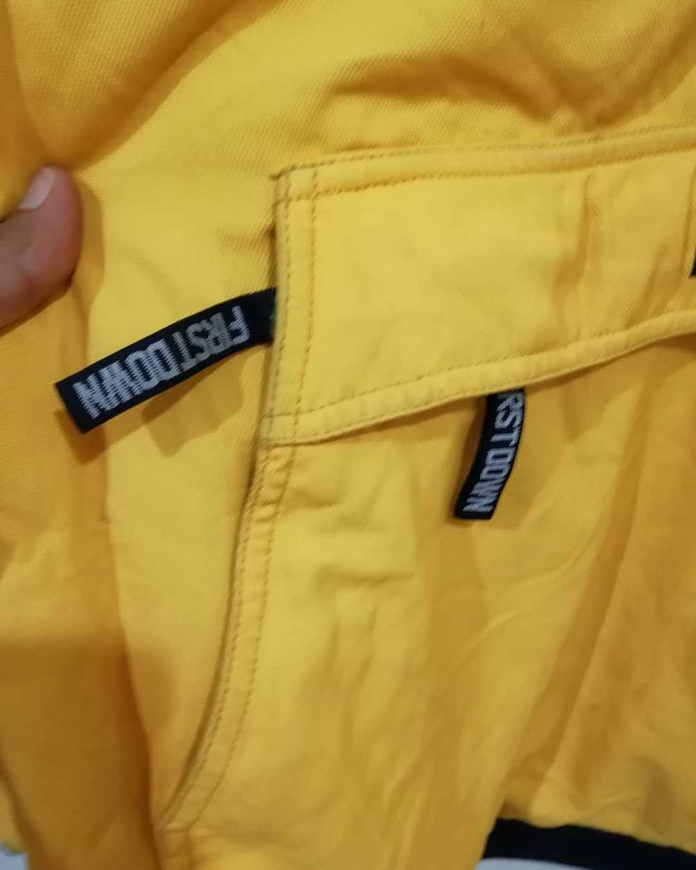 Vintage - Vintage Yellow First Down Pull Over/ Wi… - image 3