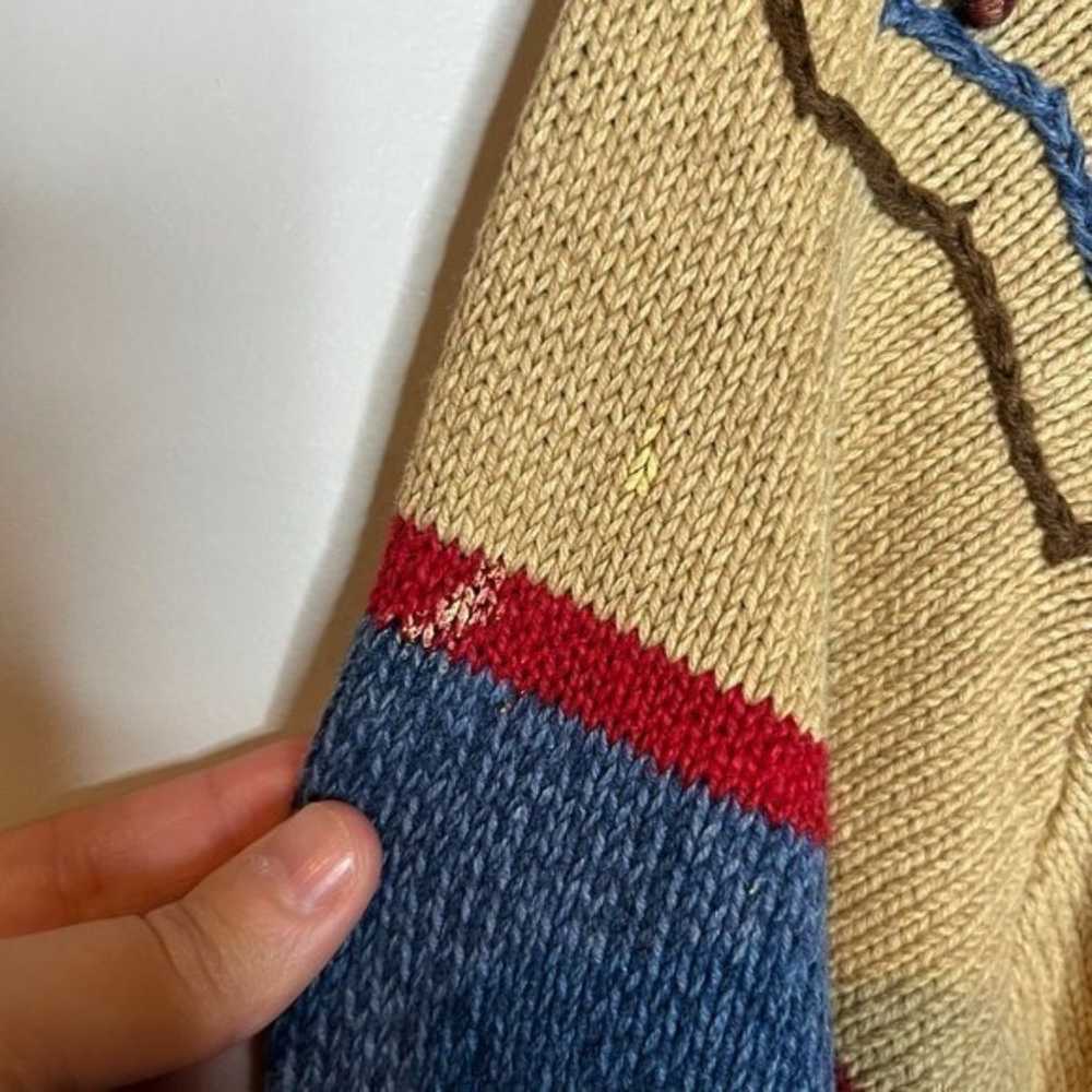 Vintage LizSport patterned sweater tunic - image 2