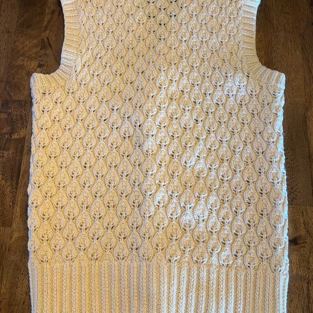 Vintage knit vest - image 4