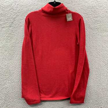 Vintage NWT J Jill Sweater Womens Small Red Knit … - image 1