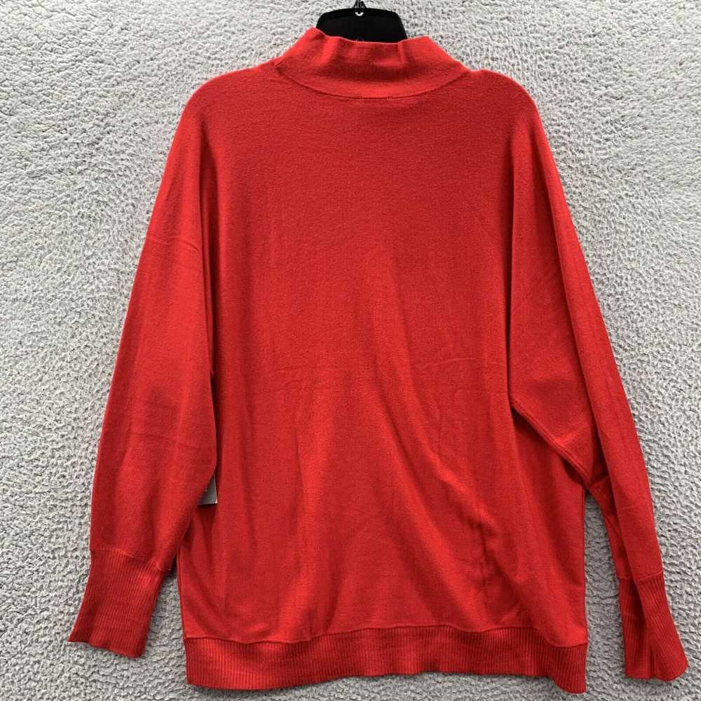 Vintage NWT J Jill Sweater Womens Small Red Knit … - image 2