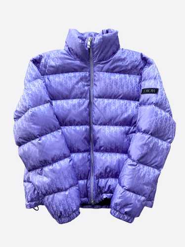 Dior Dior Oblique Purple Puffer Jacket