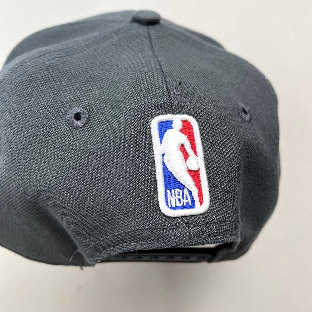 NBA × New Era Brooklyn Nets Hat Cap Snapback Gray… - image 7