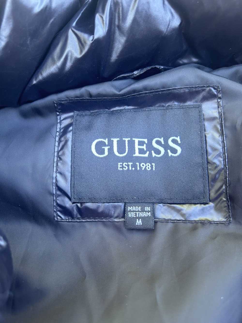 Guess Black Guess Puffer Jacket Size M - image 3