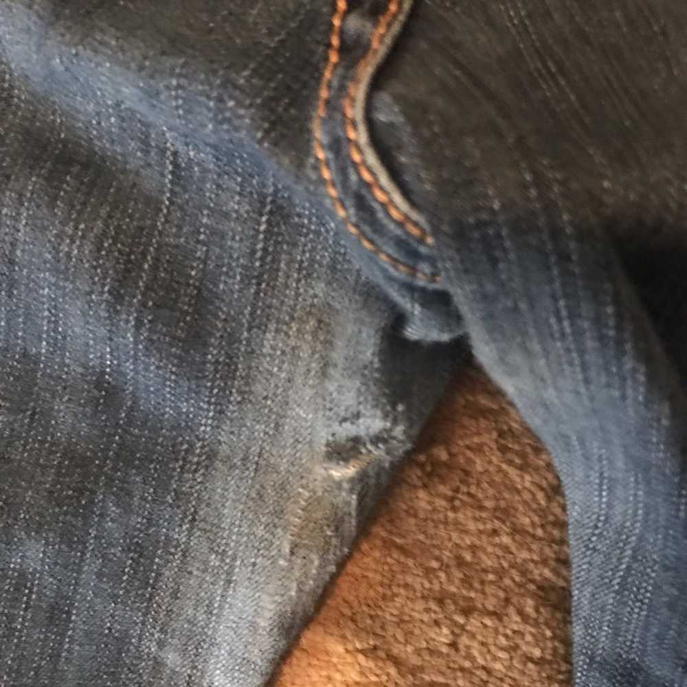 grace in la bedazzled brown cross bootcut jeans - image 6