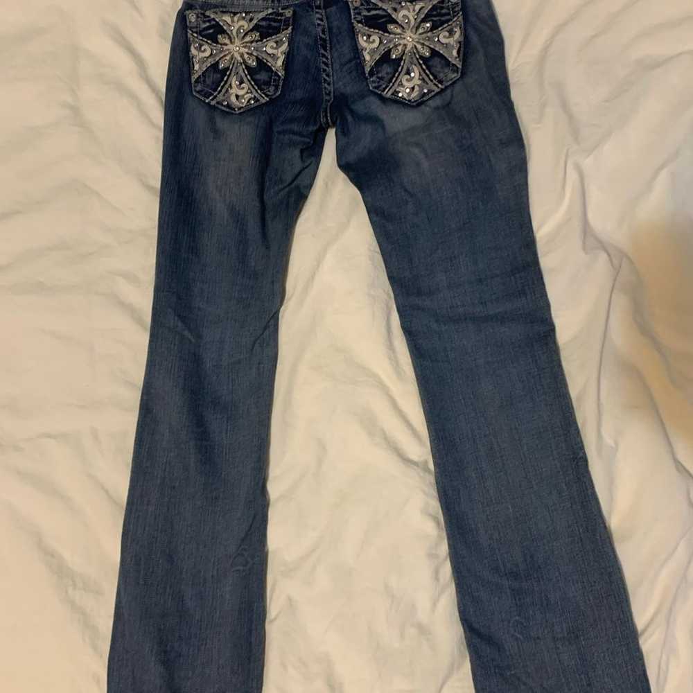 Vintage Grace Low-rise Bootcut Jeans - image 2